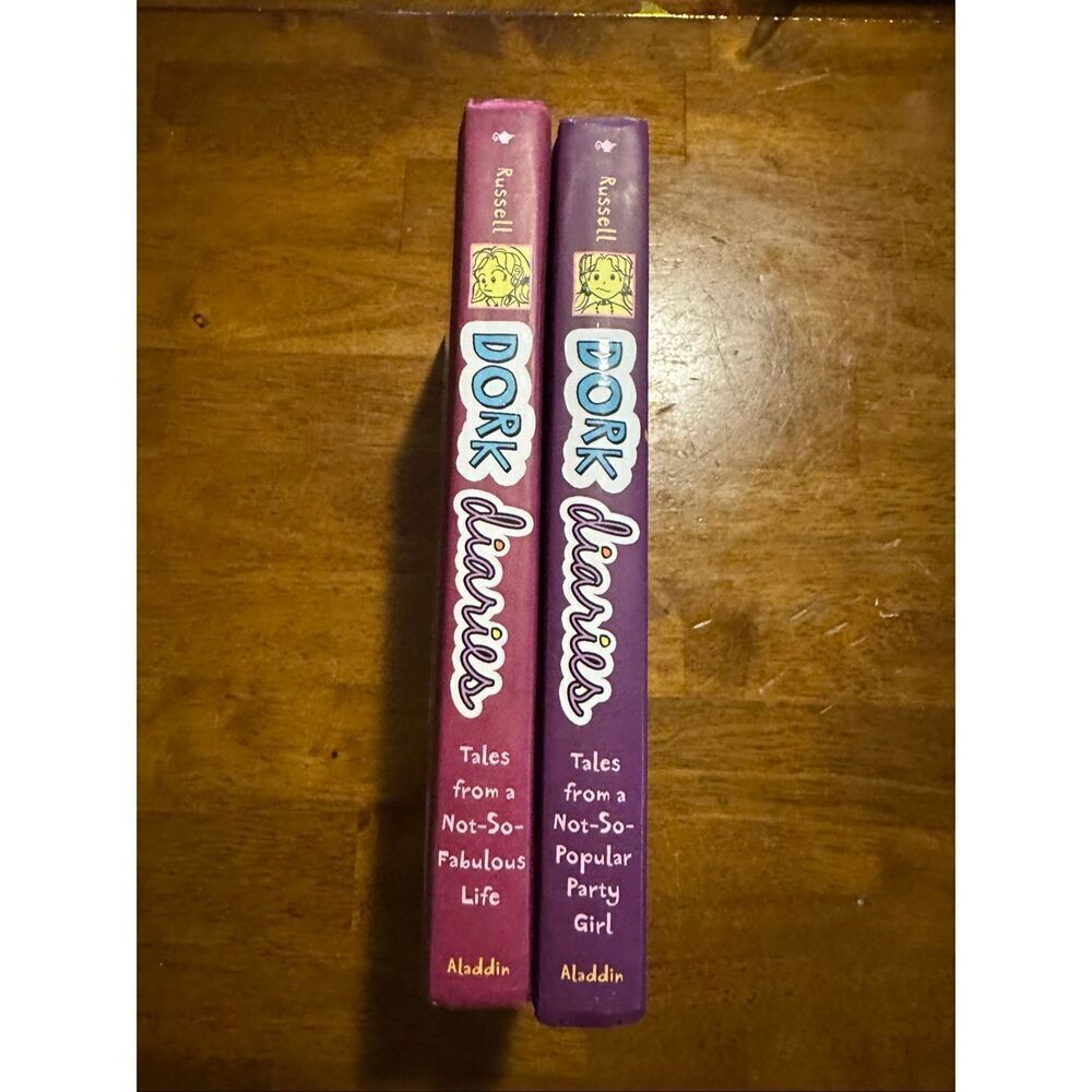 Dork Diaries 2 Book Set Hardcover By Rachel Renée Russell